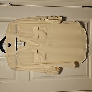 Torrid Split Neck Double Pocket Blouse